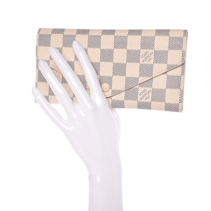 Louis Vuitton Damier Azur Josephine Wallet 2 of 9