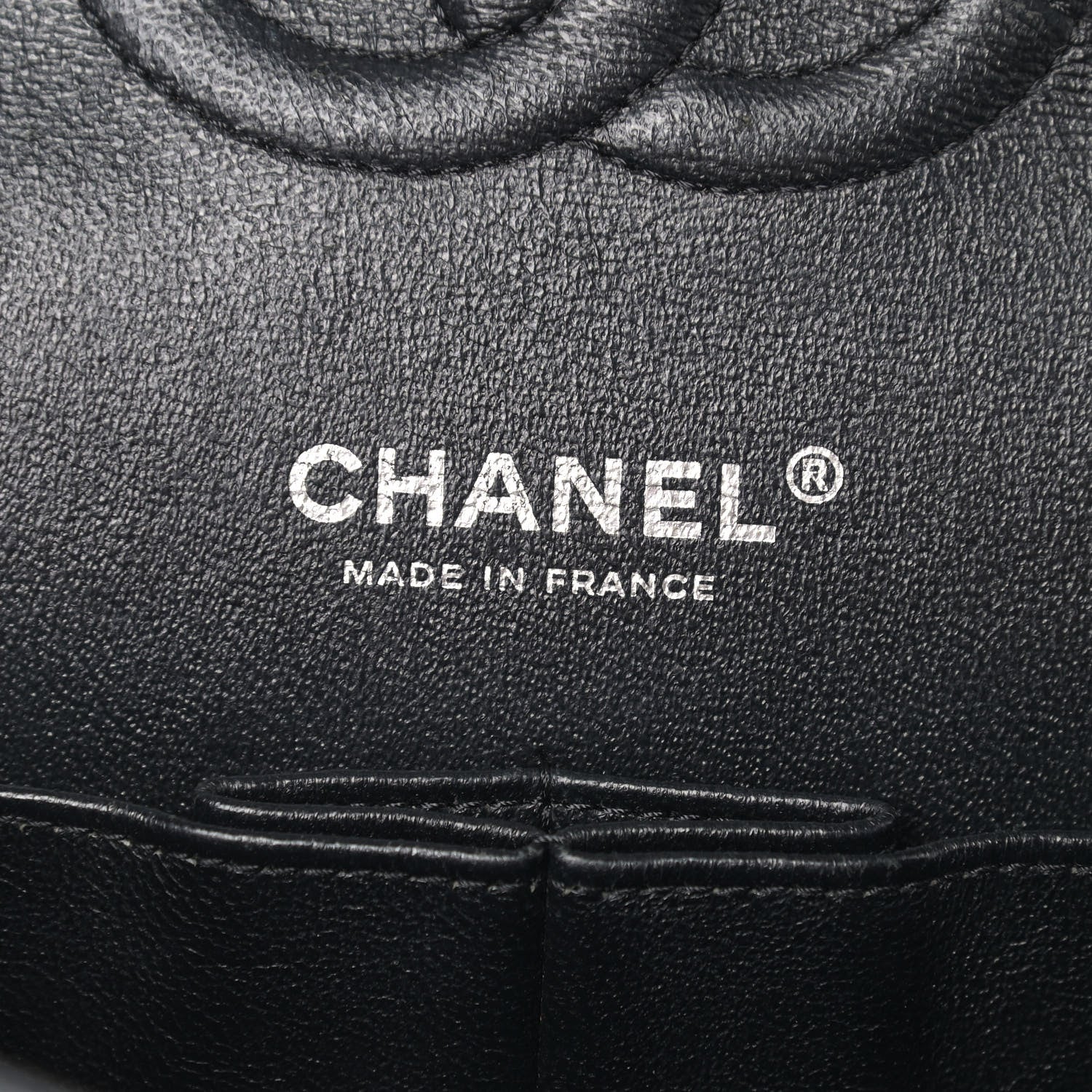 Chanel Iridescent Caviar Quilted Medium Double Flap Black 6 of 13
