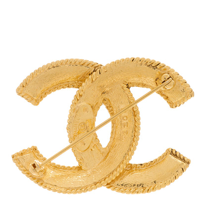 Chanel Metal CC Brooch Gold 3 of 4