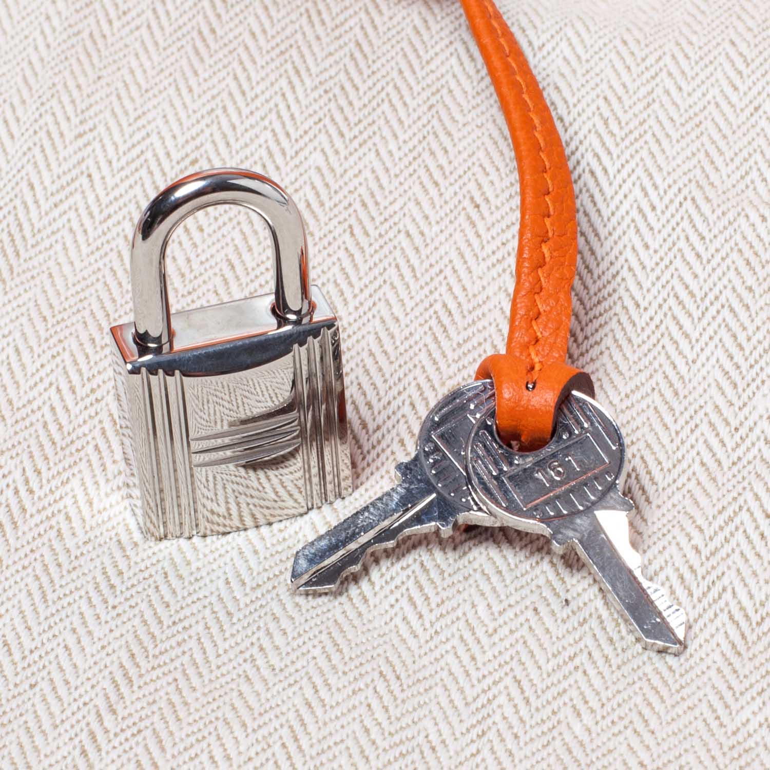 Hermes Togo Birkin 35 Orange 9 of 11