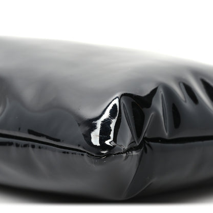 Saint Laurent Patent Large Calypso Pouch Black 10 of 10