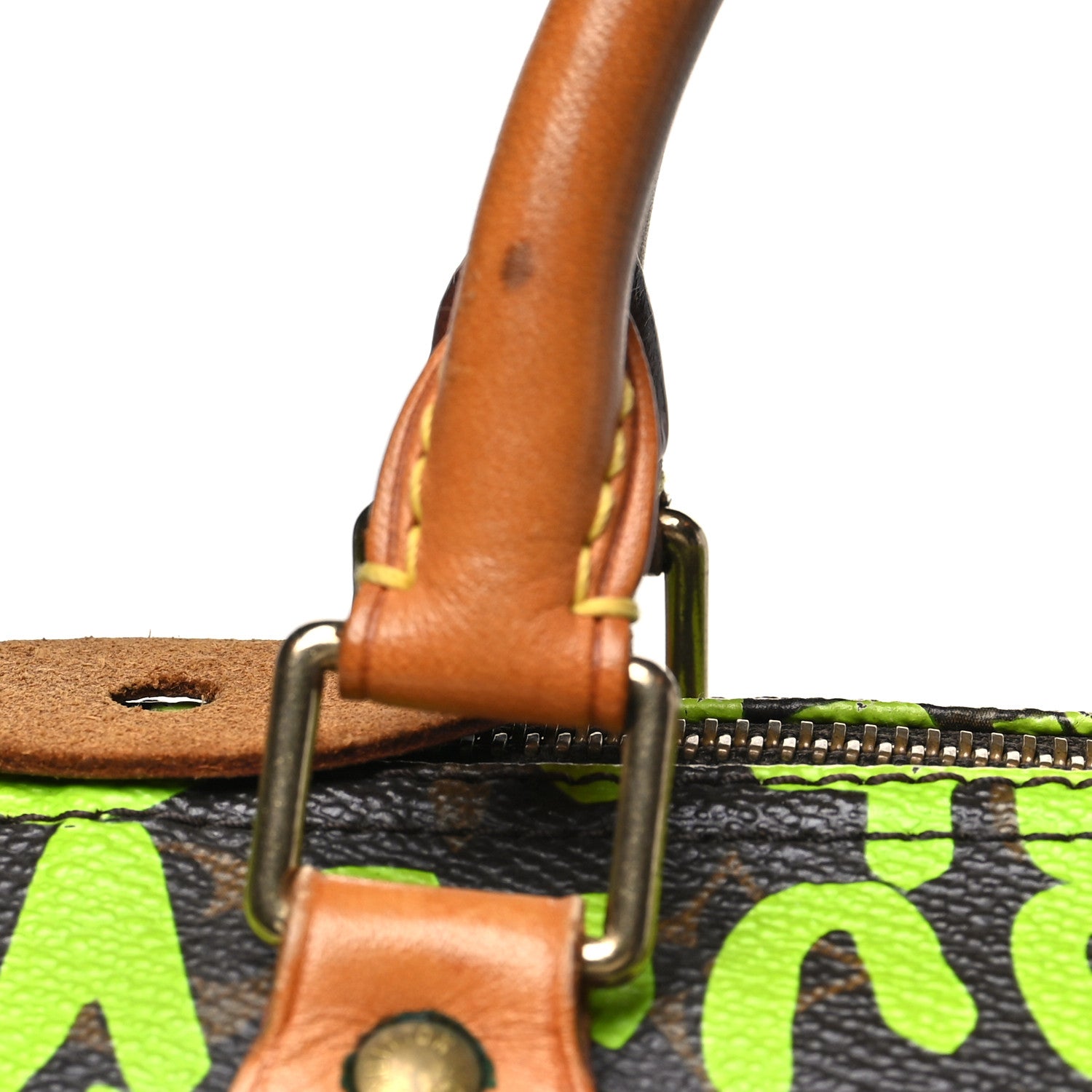 Louis Vuitton Monogram Graffiti Speedy 30 Green 12 of 12