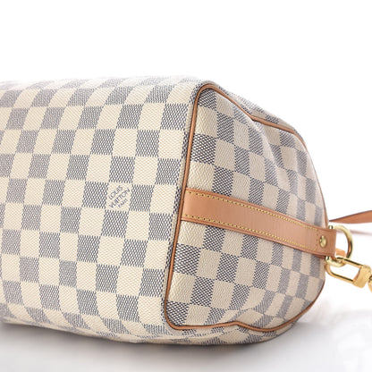 Louis Vuitton Damier Azur Speedy Bandouliere 25 7 of 12