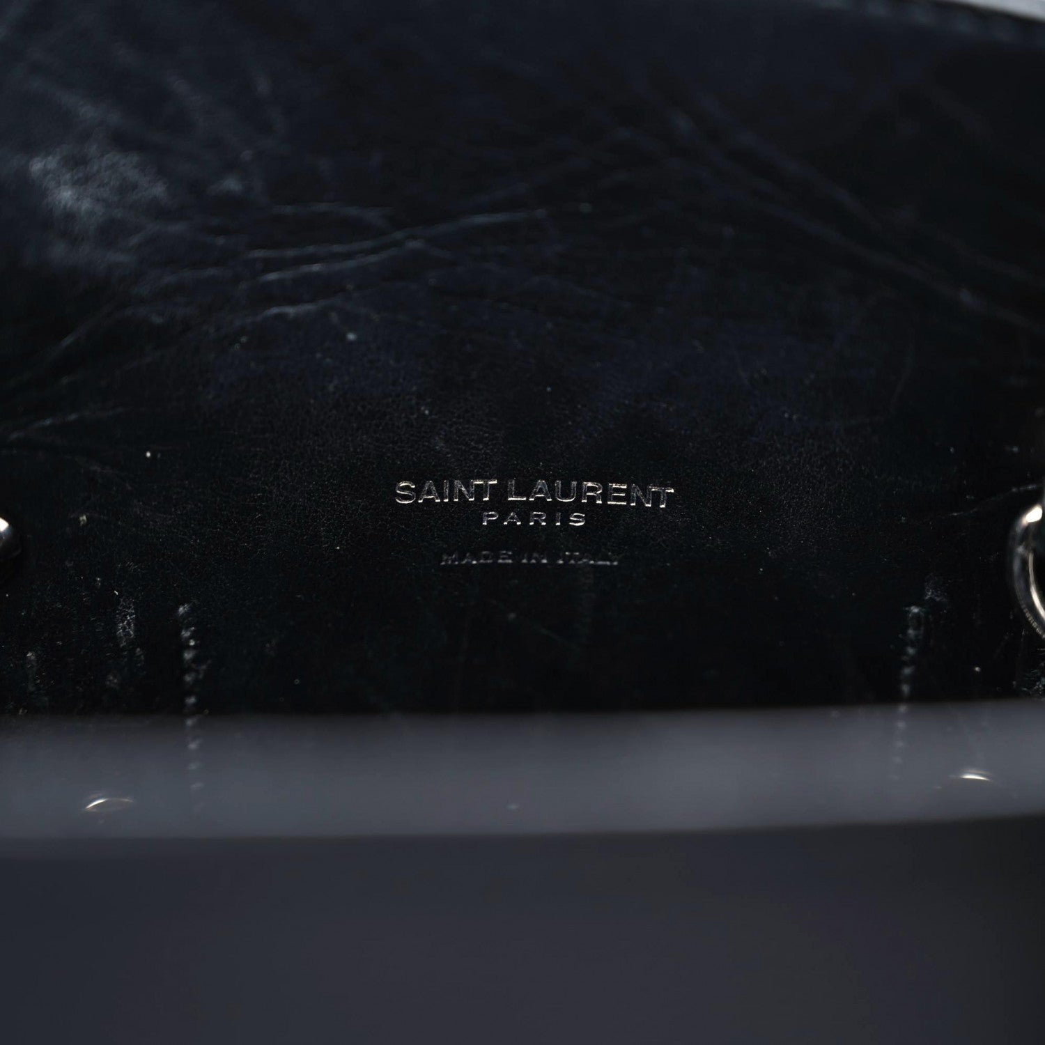 Saint Laurent Grained Calfskin Small Sac De Jour Black 6 of 28