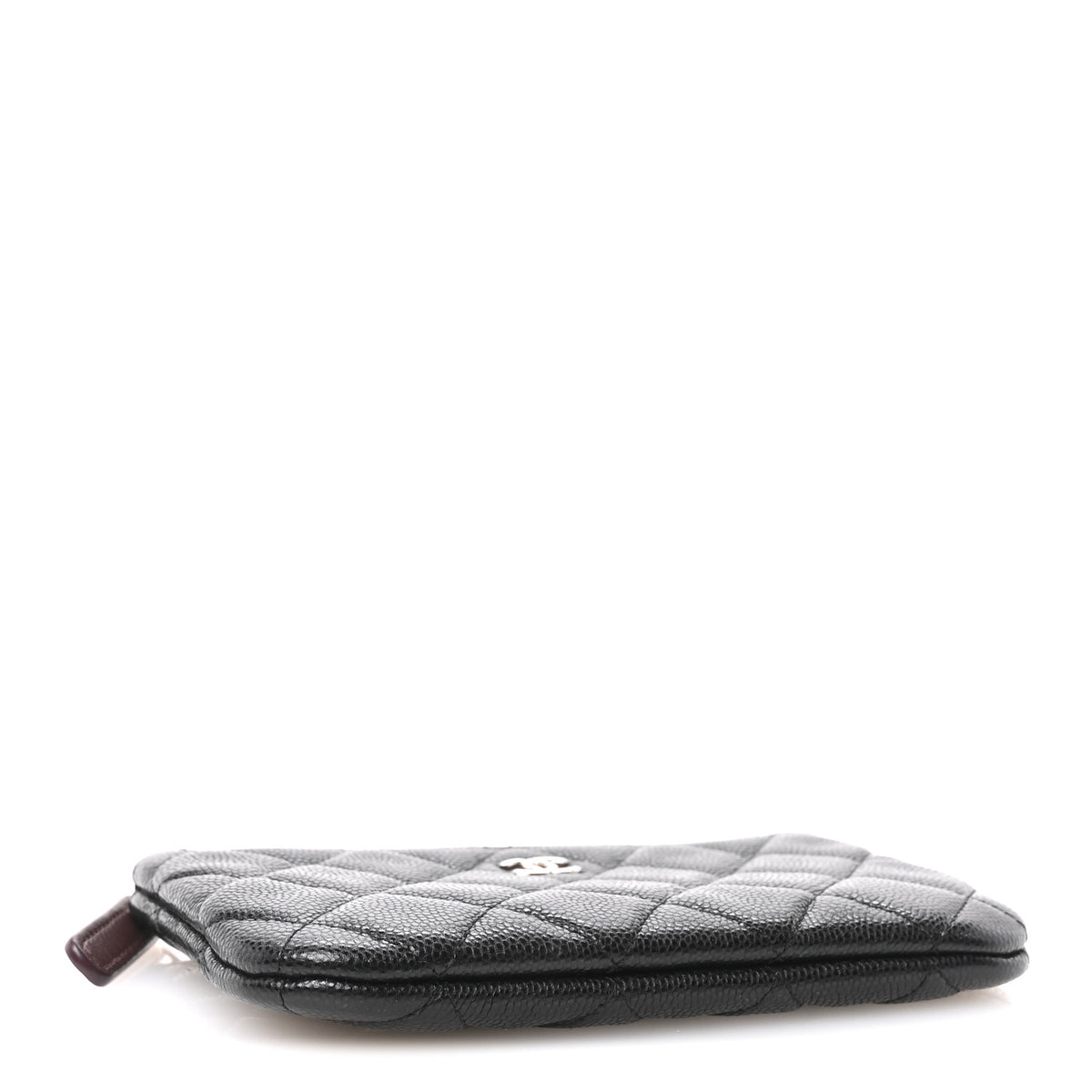 Chanel Caviar Quilted Small Cosmetic Case Black 4 of 11