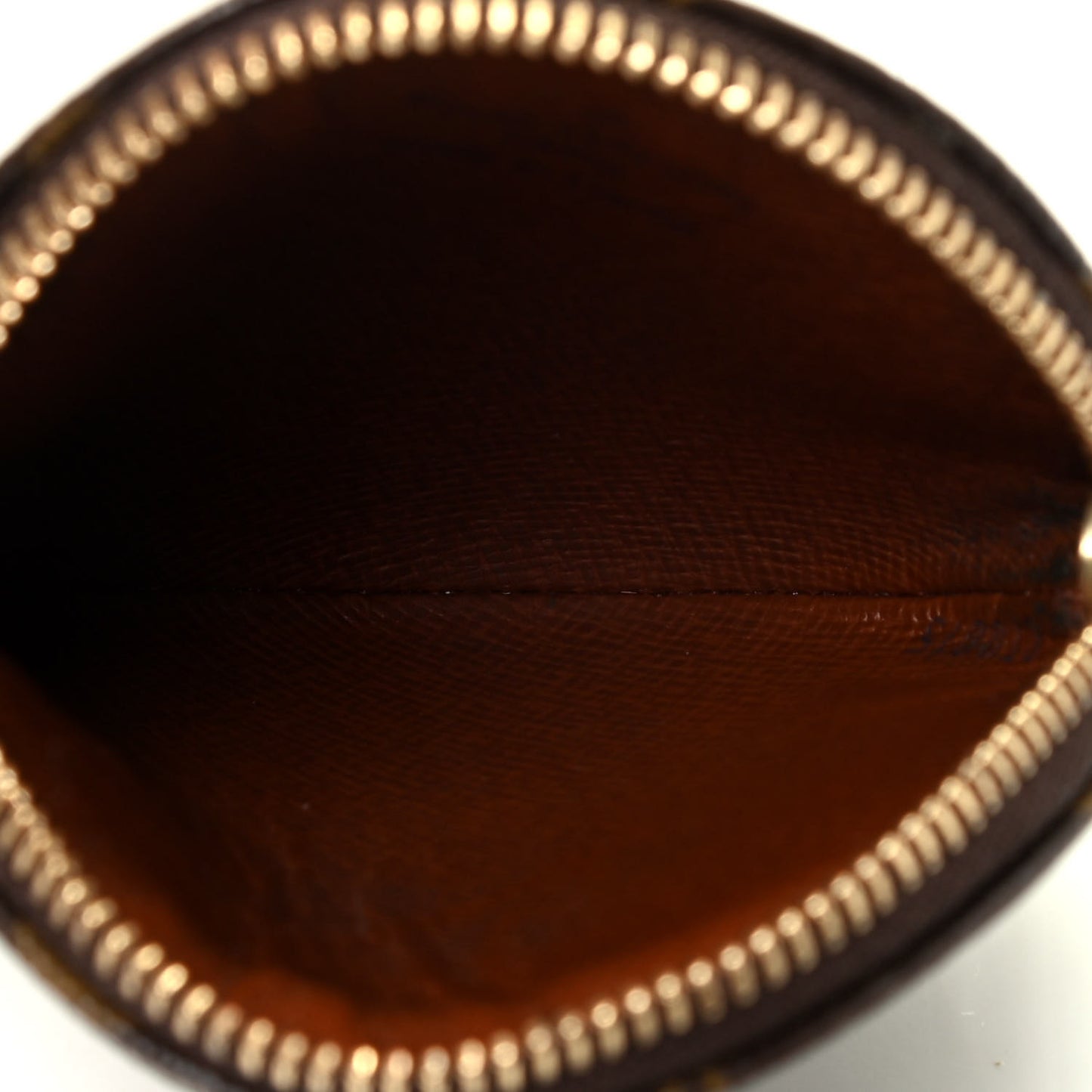 Monogram Round Coin Purse