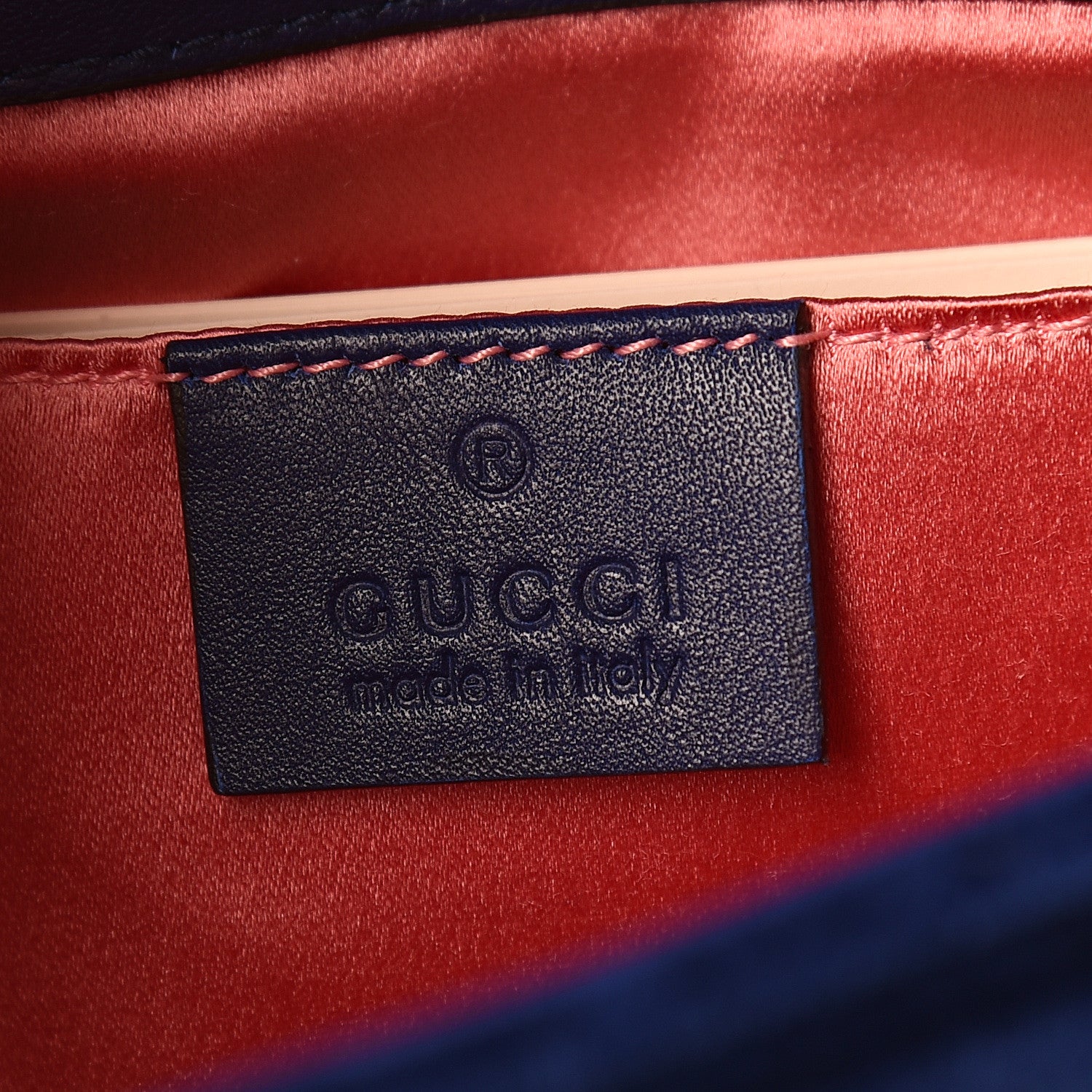 Gucci Velvet Matelasse Mini GG Marmont Shoulder Bag Cobalt Blue 6 of 12