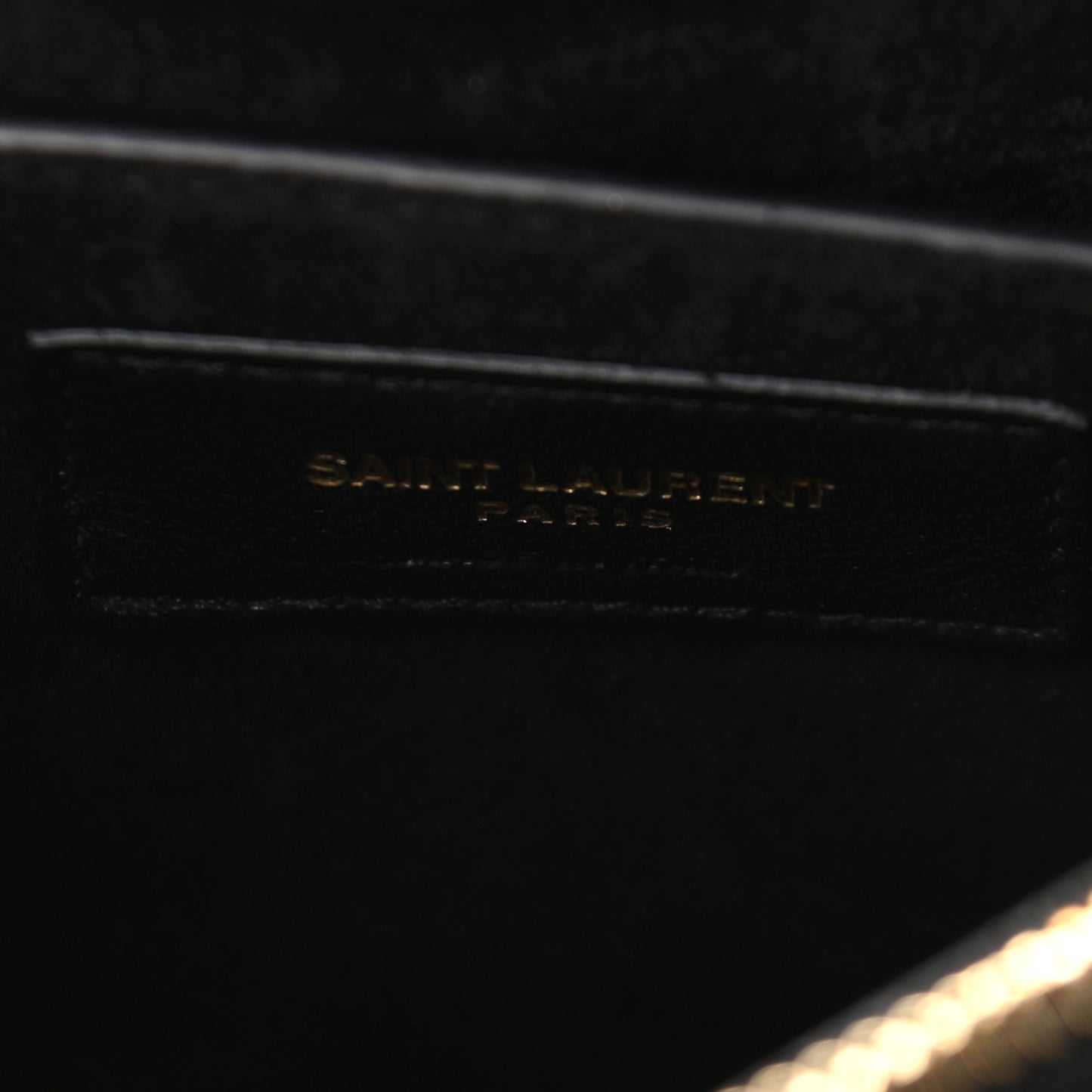 Metallic Calfskin Y Quilted Small Loulou Monogram Chain Satchel Gold