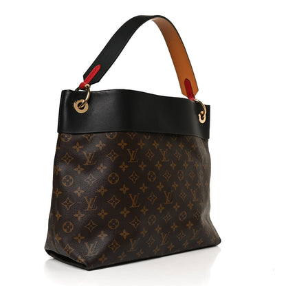 Louis Vuitton Monogram Tuileries Hobo Black 3 of 15