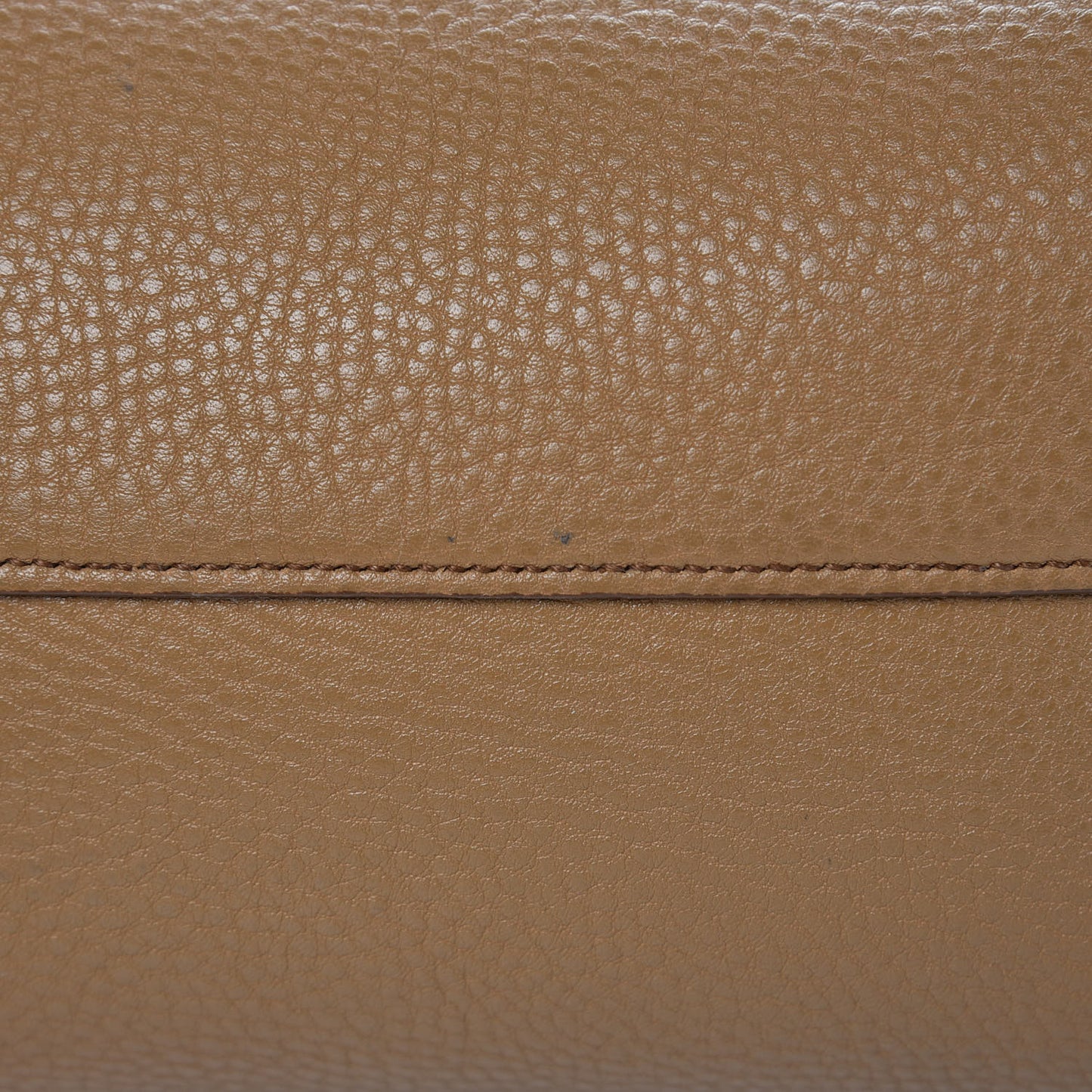 Vitello Daino Pocket Tote Caramel