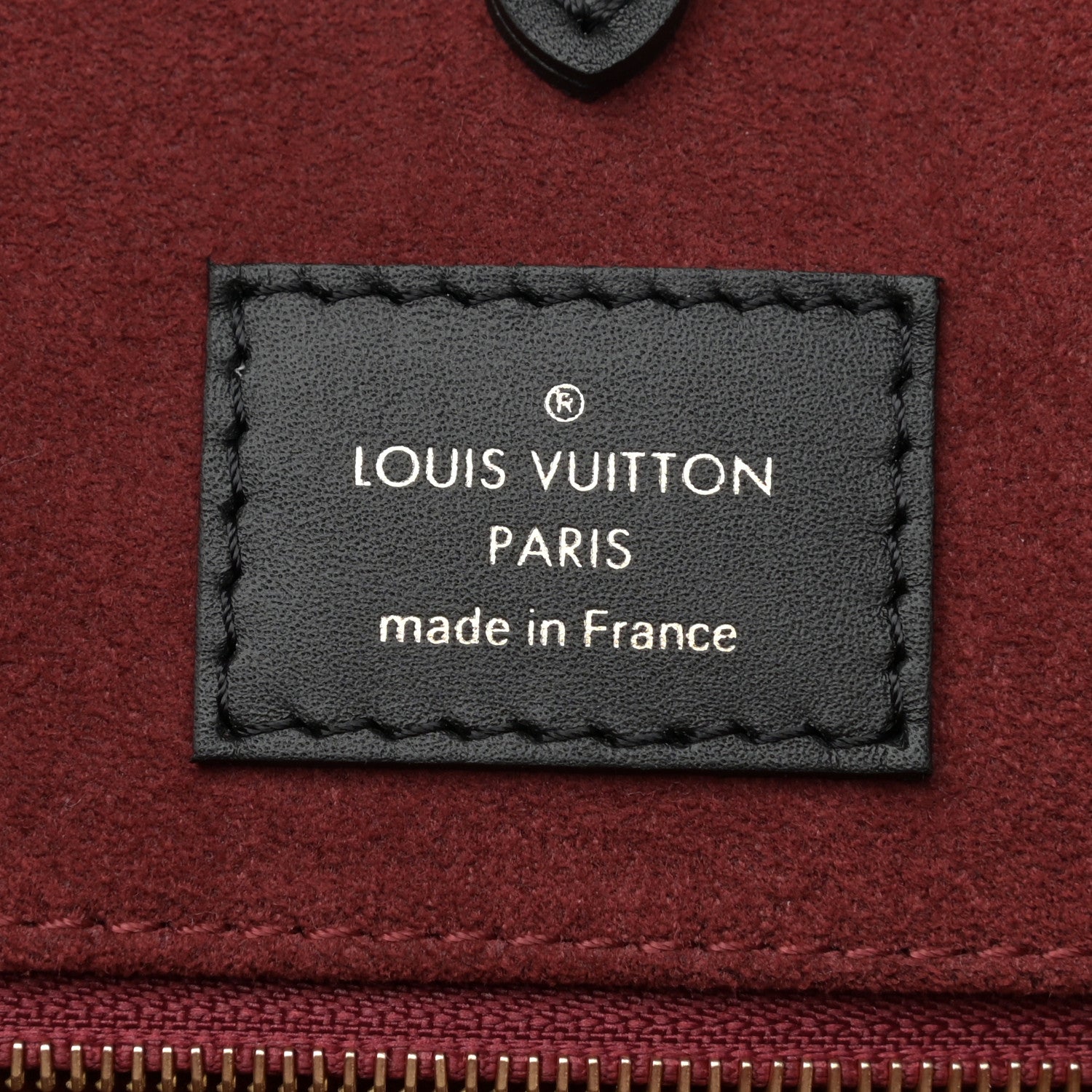 Louis Vuitton Empreinte Monogram Giant Onthego MM Black Beige 7 of 8