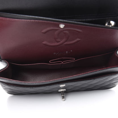 Chanel Caviar Quilted Medium Double Flap Black 5 of 10