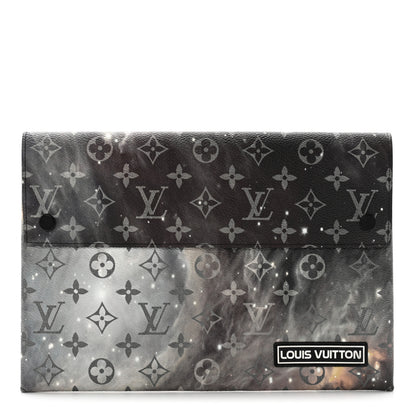 Louis Vuitton Monogram Galaxy Pochette Alpha Triple 1 of 7