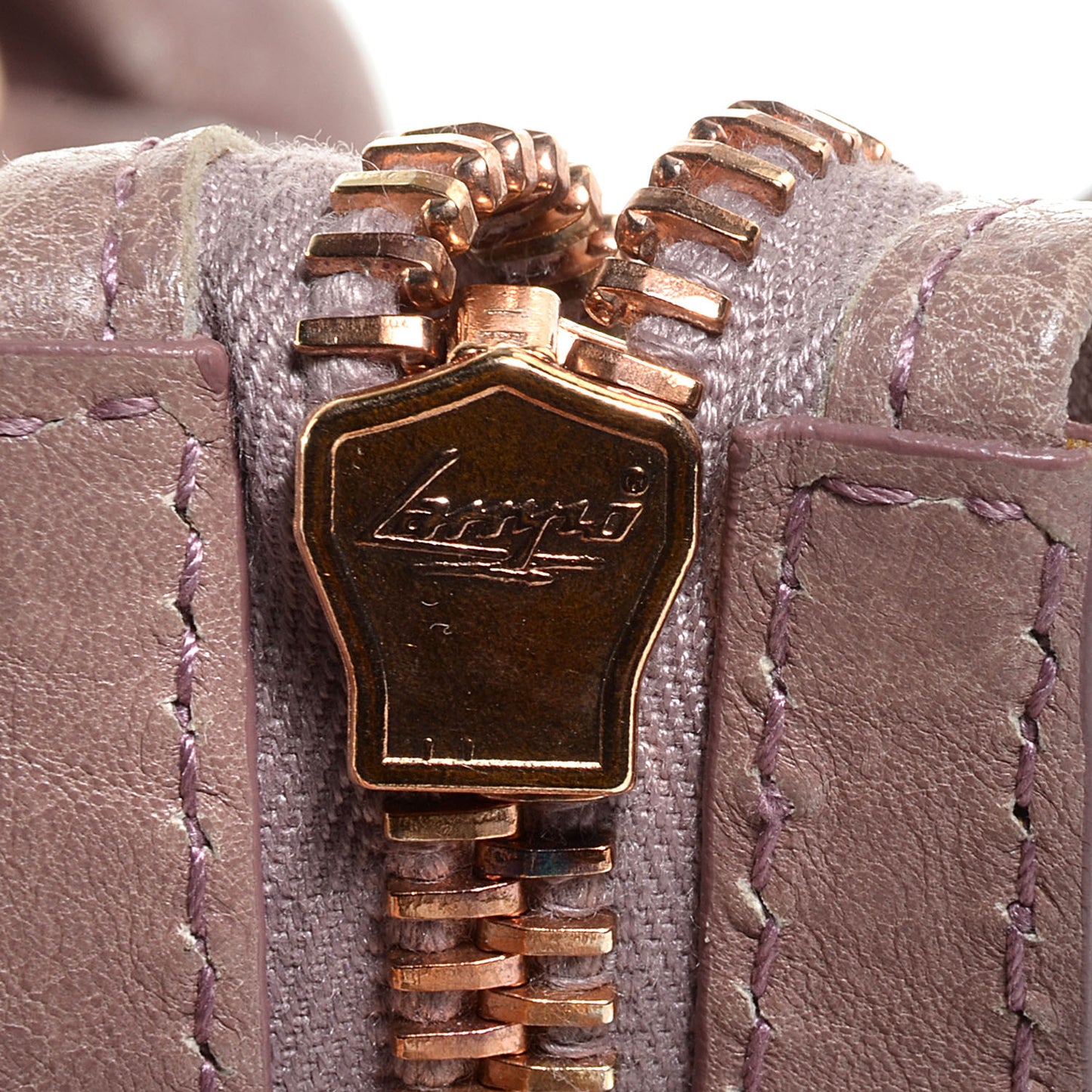 Agneau Giant 21 Rose Gold Hardware City Parme
