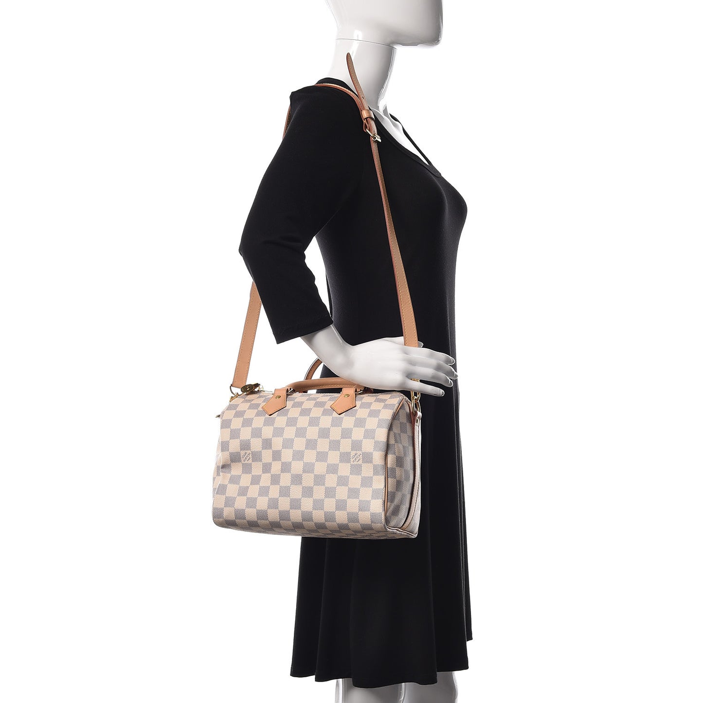 Damier Azur Speedy Bandouliere 25