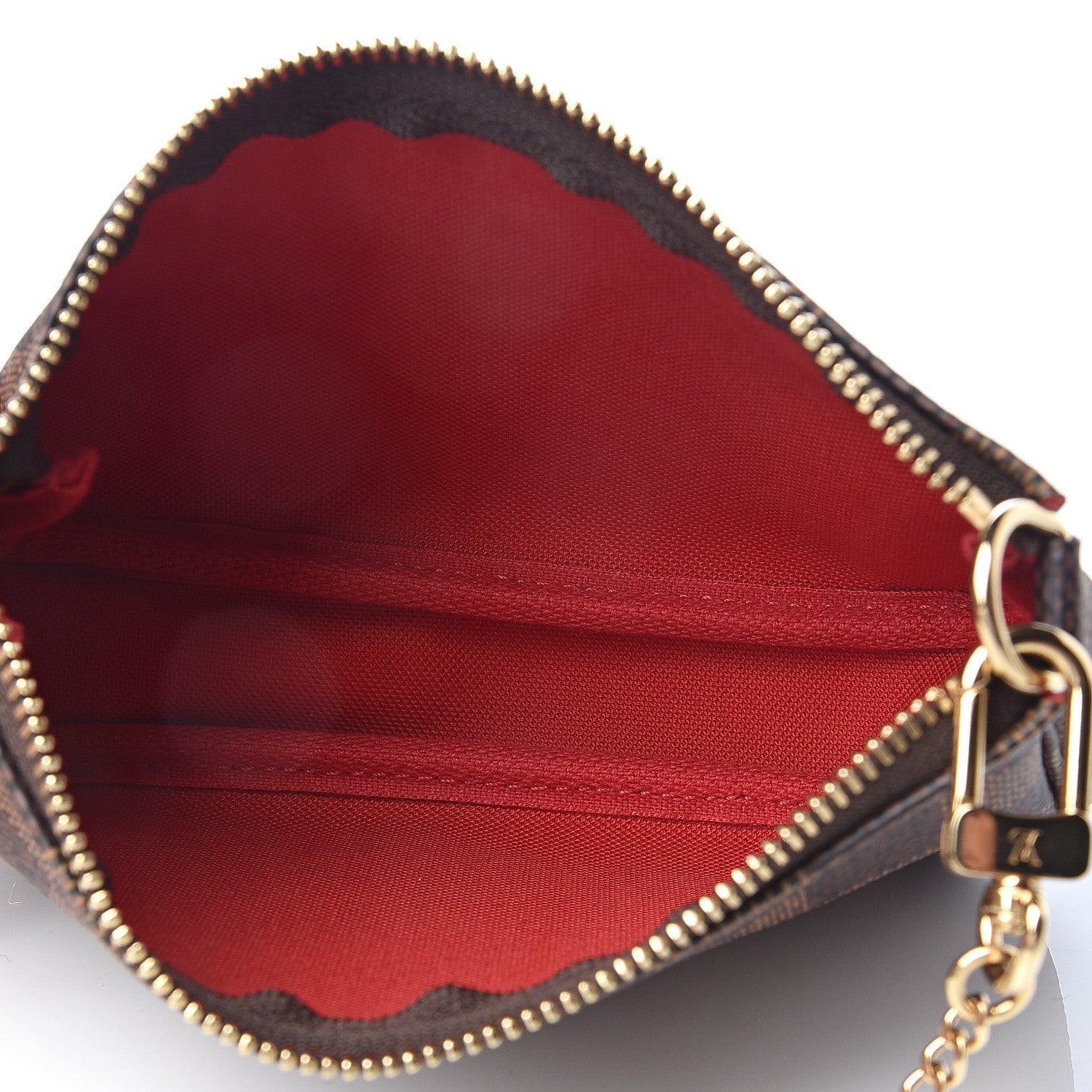 Louis Vuitton Damier Ebene Mini Pochette Accessories 4 of 5