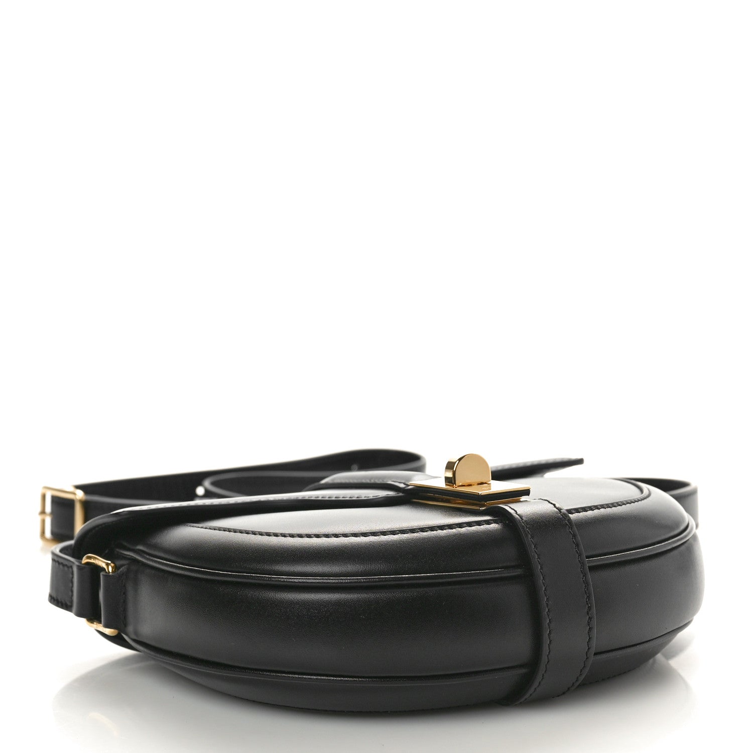 Celine Satinated Calfskin Besace Small 16 Black 4 of 10