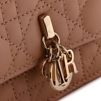 Christian Dior Lambskin Cannage Mini My Dior Bag Rose Des Vents 10 of 13