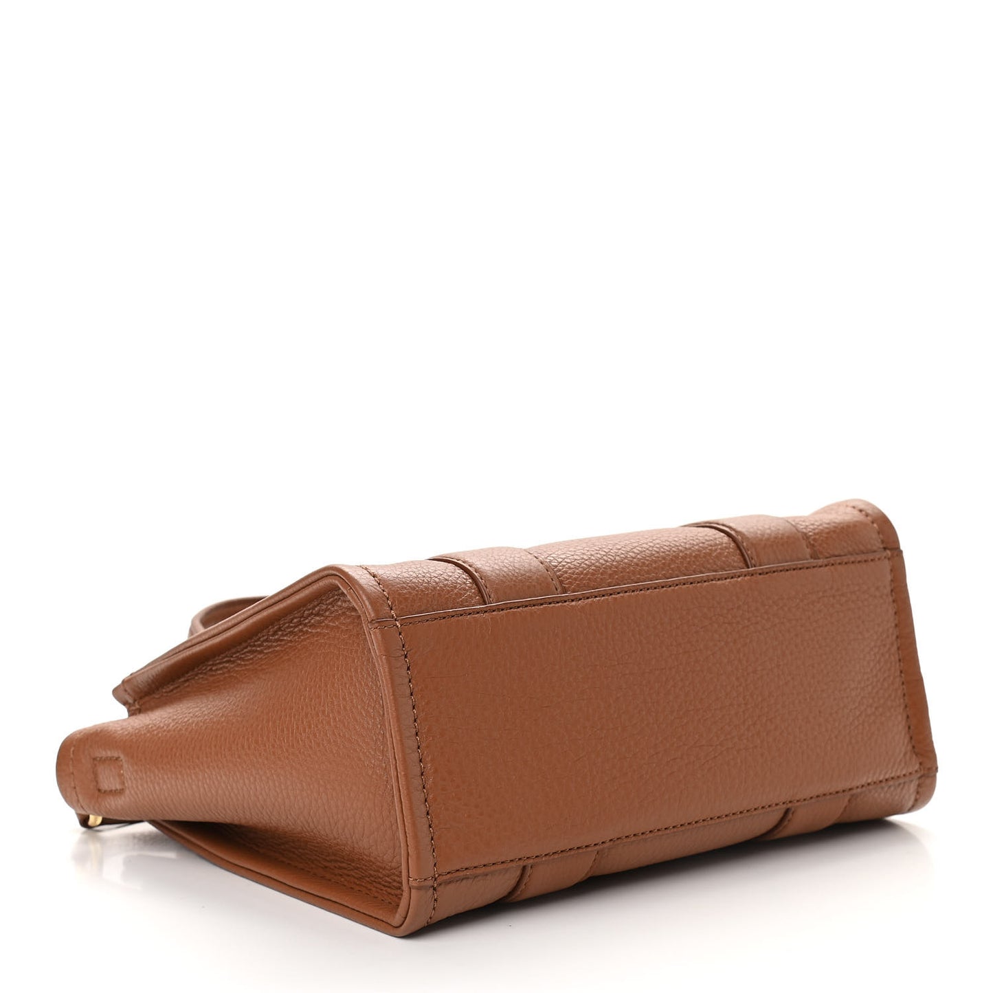 Grained Calfskin Small The Tote Bag Argan Oil