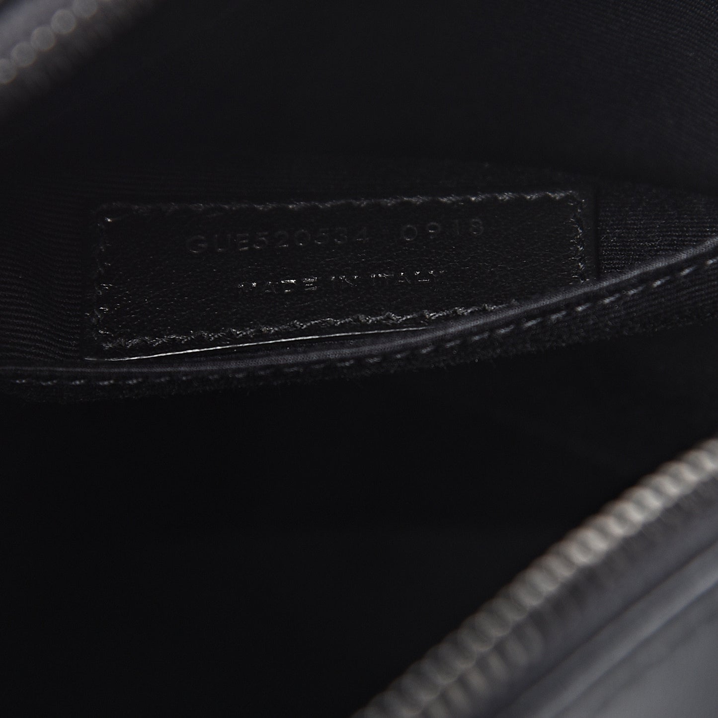 Calfskin Matelasse Monogram Lou Camera Bag Black