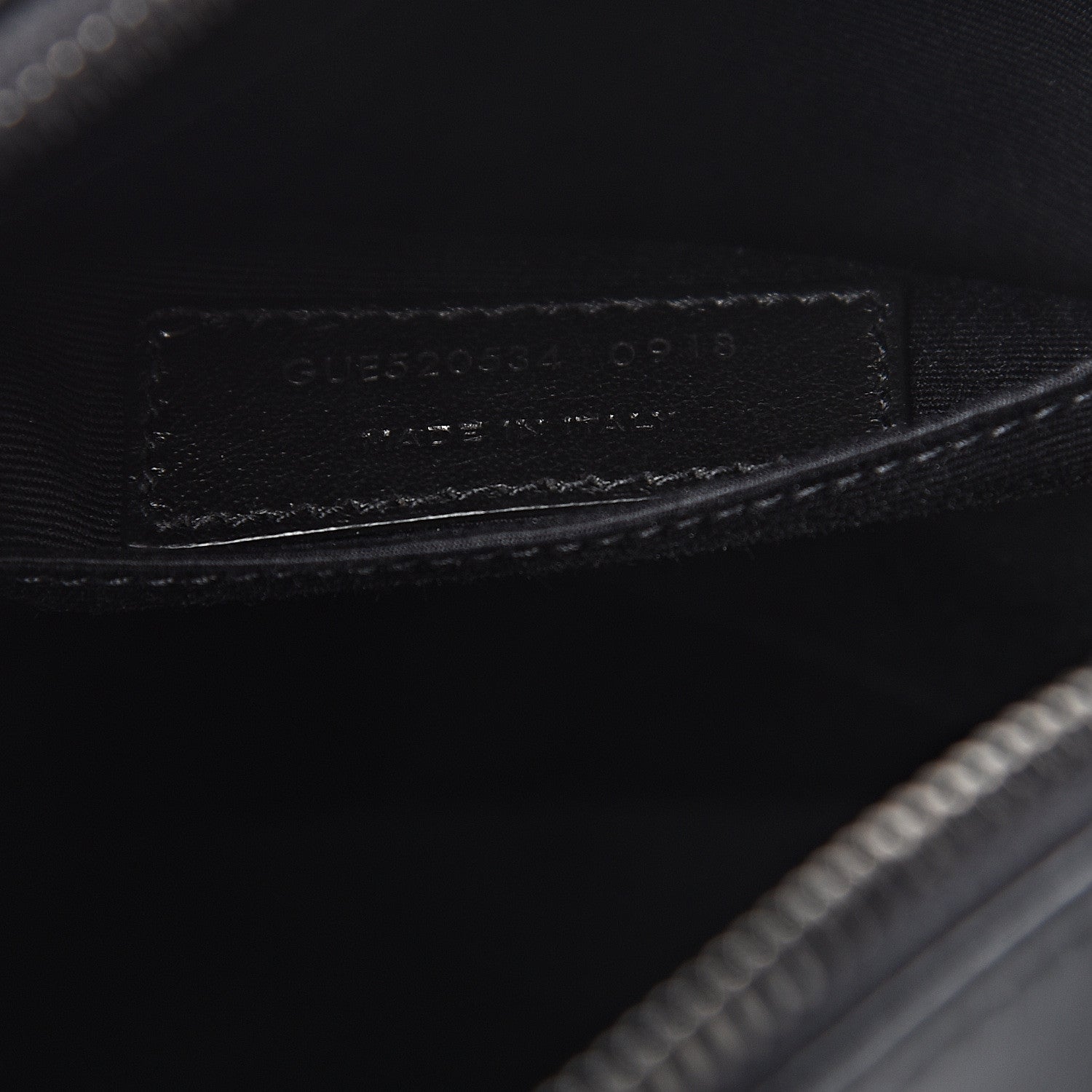 Saint Laurent Calfskin Matelasse Monogram Lou Camera Bag Black 7 of 10