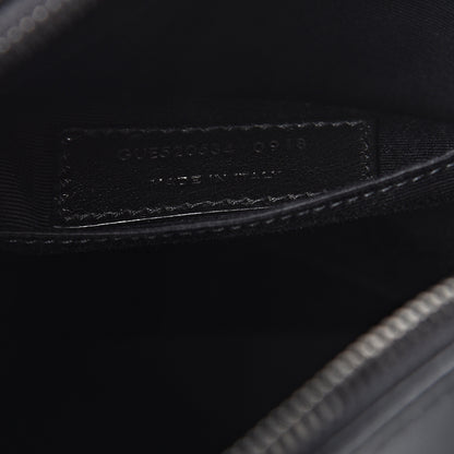 Saint Laurent Calfskin Matelasse Monogram Lou Camera Bag Black 7 of 10