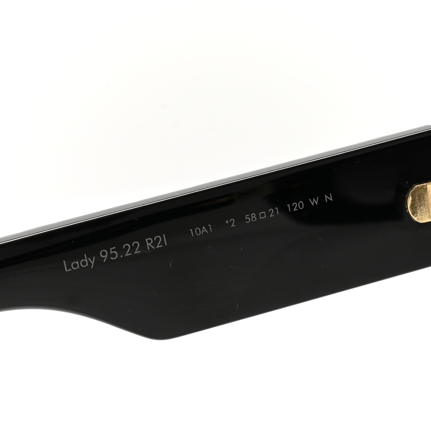 Christian Dior Acetate Cannage Lady 95.22 R21 Sunglasses Black 7 of 8