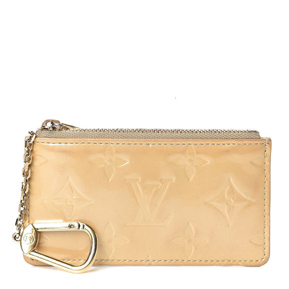 Louis Vuitton Vernis Key Pouch Perle 1 of 6
