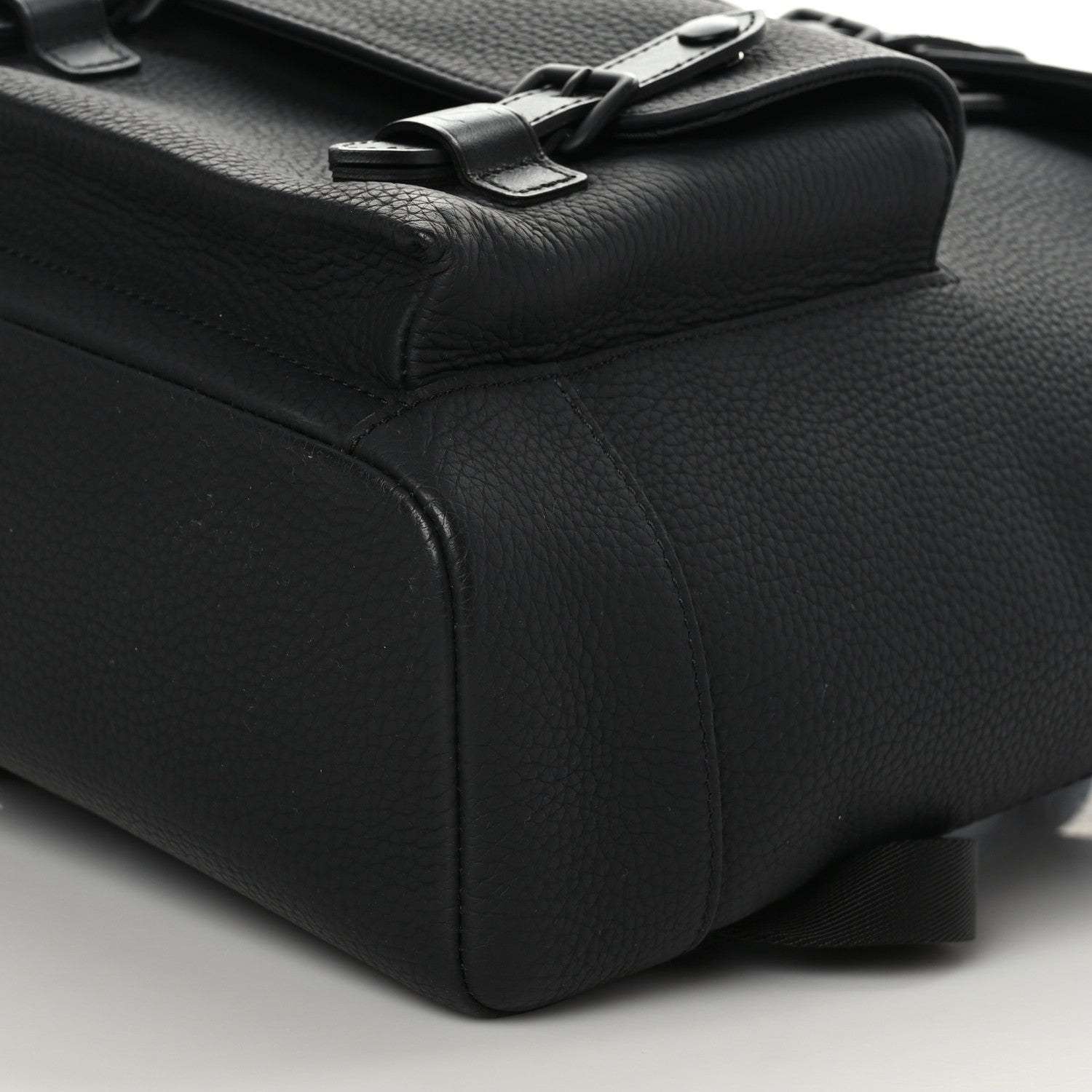 Louis Vuitton Taurillon Christopher Slim Backpack Black 10 of 10