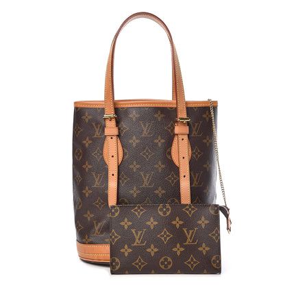 Louis Vuitton Monogram Petit Bucket 23 1 of 18
