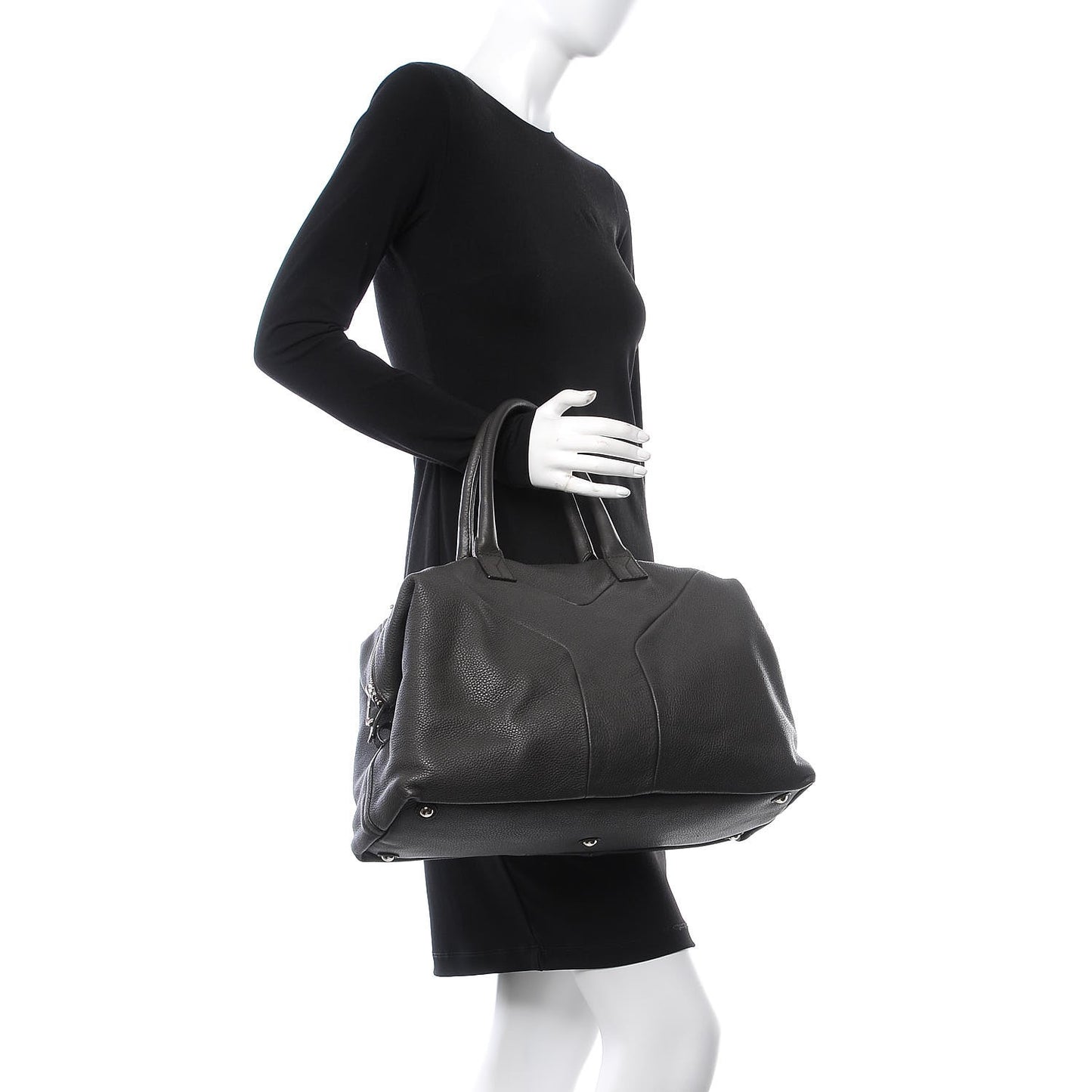 Calfskin Medium Easy Sac Brown
