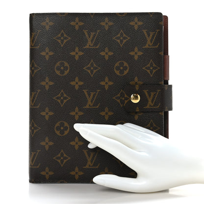 Louis Vuitton Monogram Large Ring Agenda Cover 2 of 8