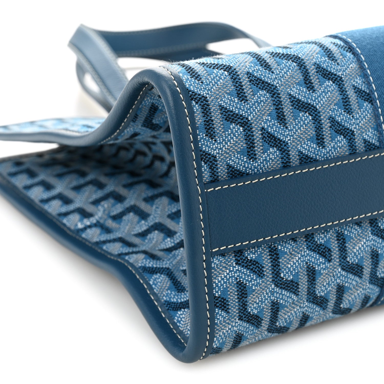Goyard Goyardine Villette PM Tote Ocean Blue 9 of 10