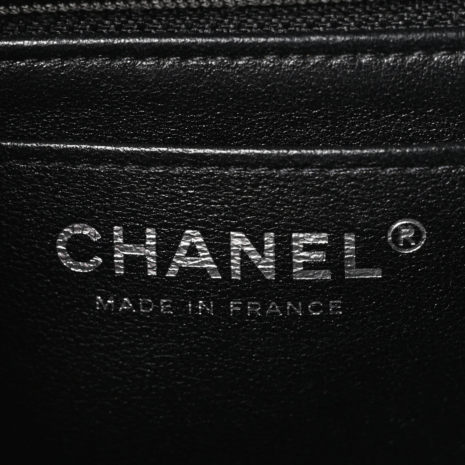 Chanel Lambskin Quilted Mini Rectangular Flap Black 6 of 10