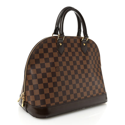 Louis Vuitton Damier Ebene Alma MM 3 of 12