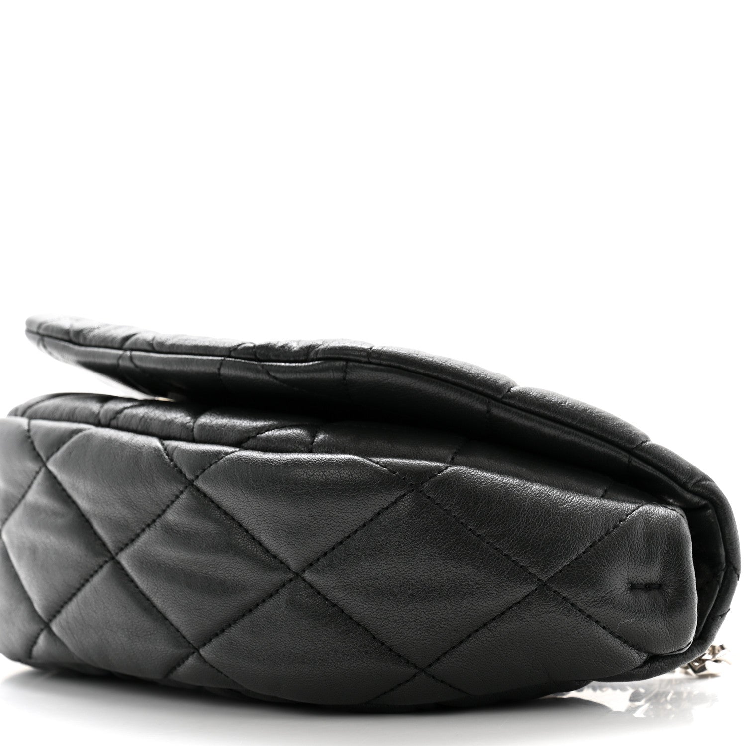 Burberry Calfskin Quilted Small Shield Shoulder Bag Slate 10 of 12