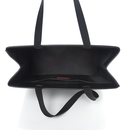 Valentino Garavani Printed Calfskin VLTN Tote Black 5 of 12