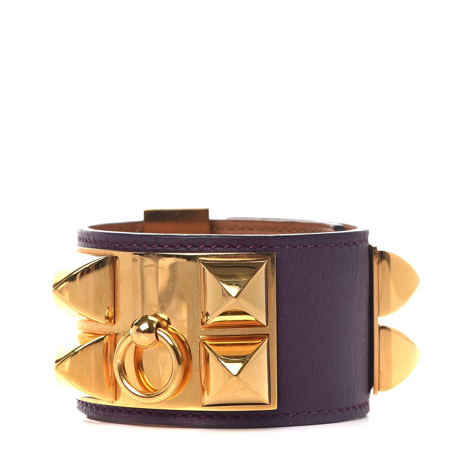 Hermes Swift Collier de Chien CDC Bracelet S Ultraviolet 1 of 6