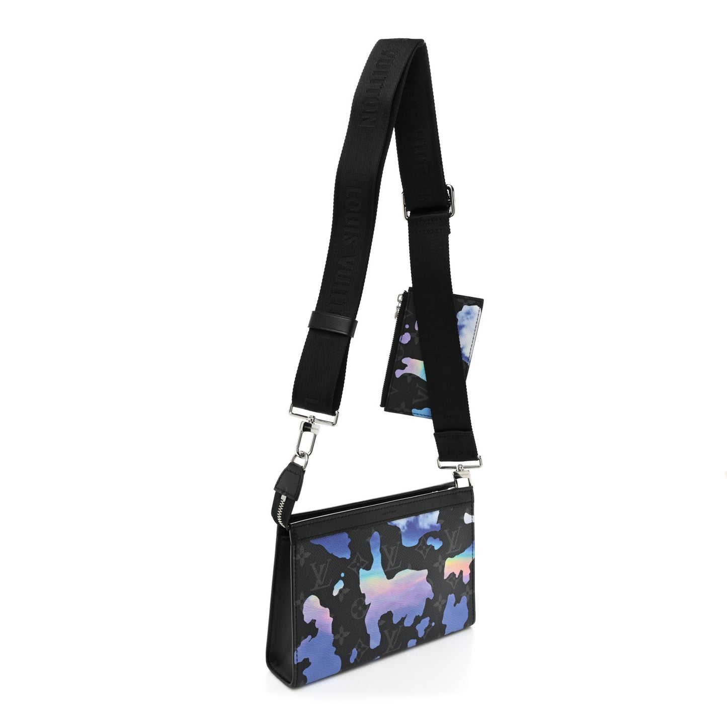 Monogram Eclipse Sunrise Room With A View Gaston Wearable Wallet Blue Purple