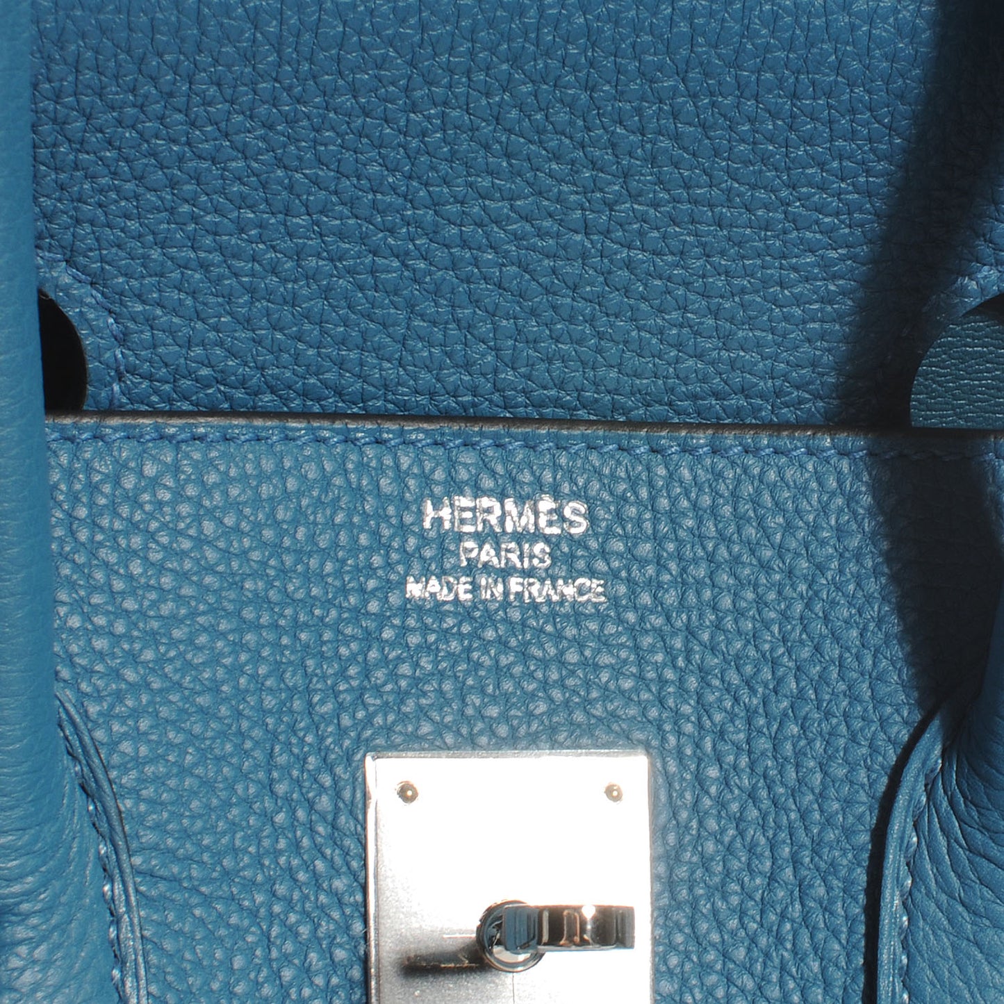 Togo Birkin 35 Cobalt Bleu