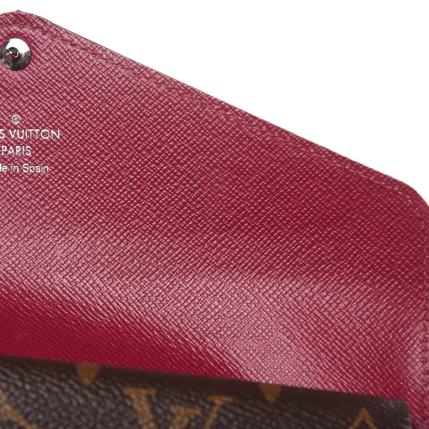 Monogram Epi Marie-Lou Long Wallet Fuchsia