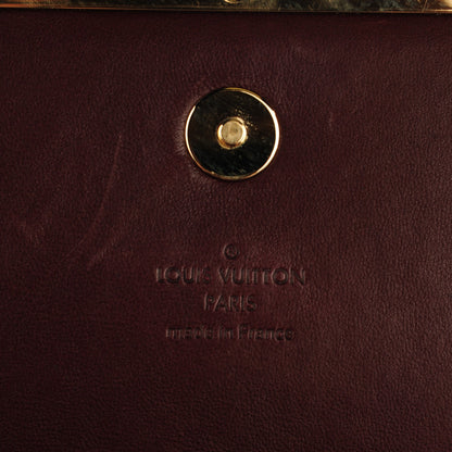 Louis Vuitton Lizard Rossmore PM Burgundy 5 of 8