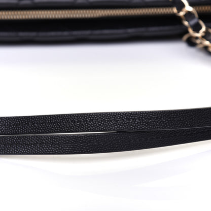 Chanel Caviar Quilted Rolled Up Tote Black 13 of 14