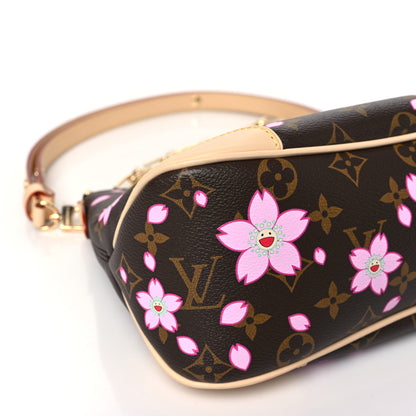 Louis Vuitton LV X TM Monogram Cherry Blossom Boulogne Sakura Brown 8 of 10