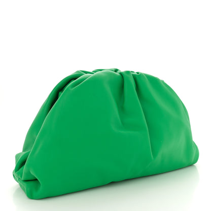 Bottega Veneta Smooth Butter Calf The Pouch Oversized Clutch Parakeet 3 of 11