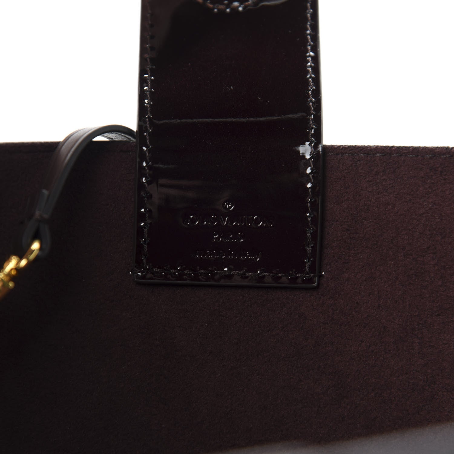 Louis Vuitton Vernis Long Beach MM Amarante 8 of 10
