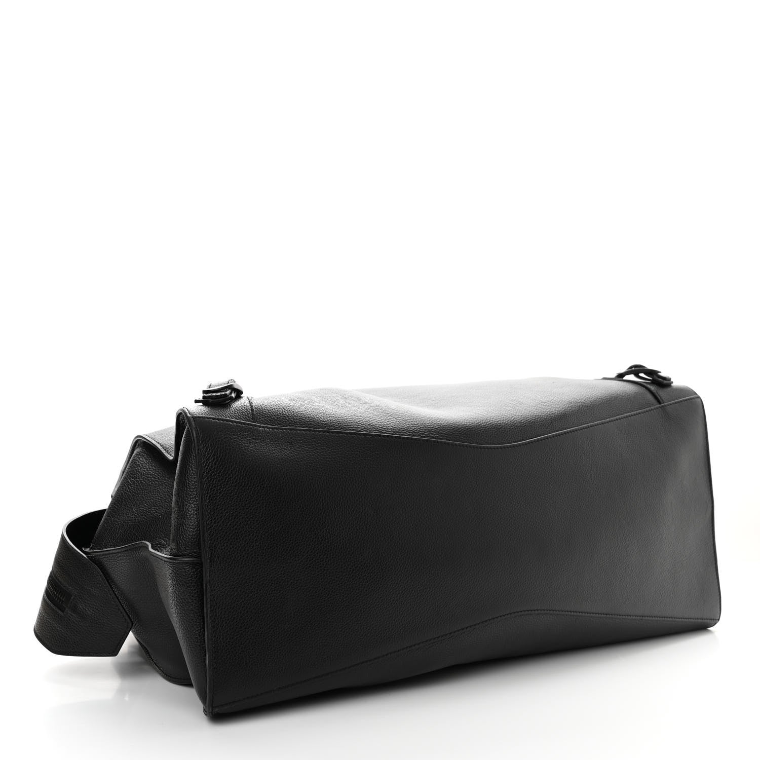 Balenciaga Grained Calfskin Neo Classic Black Hardware Large Top Handle Bag Black 4 of 12