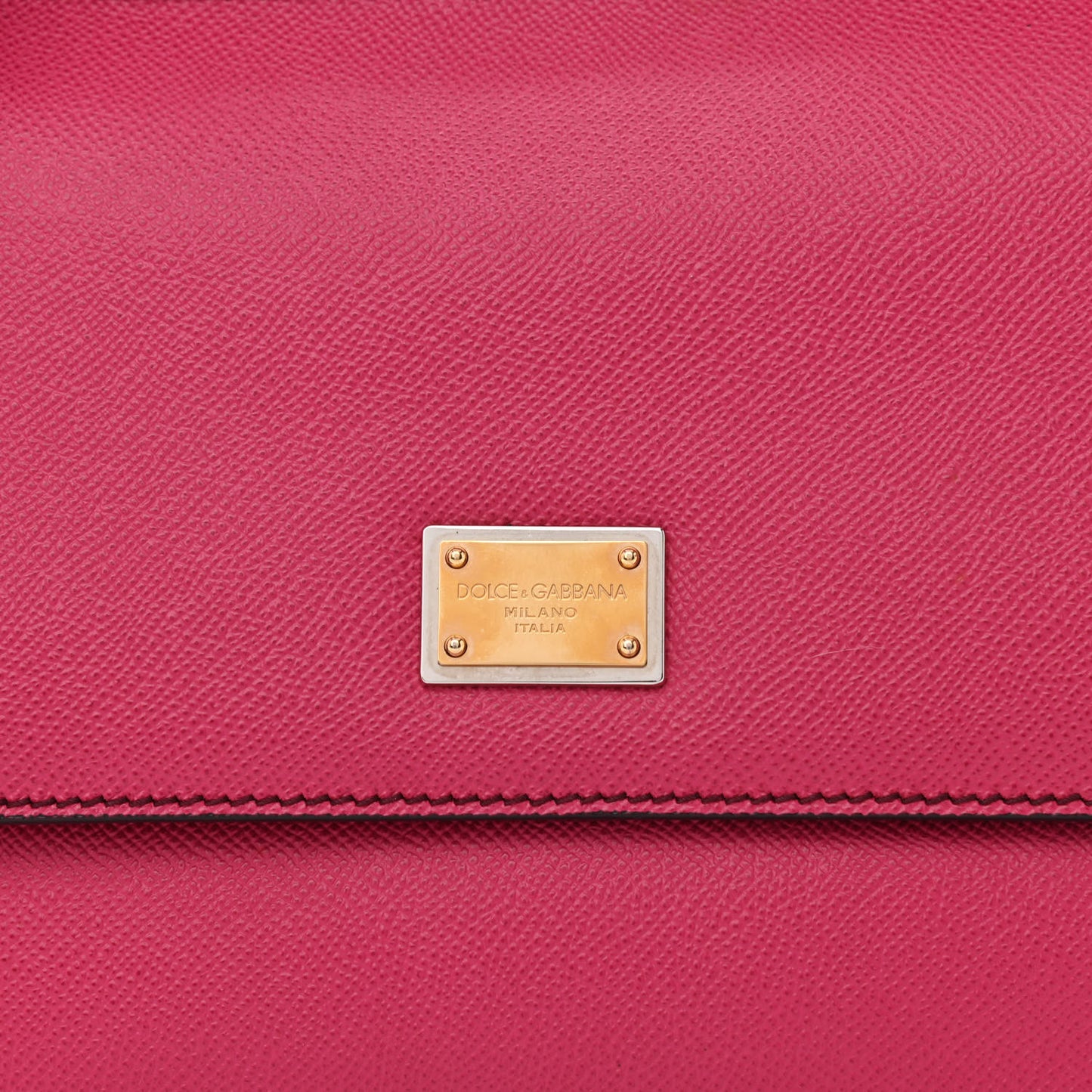 Dauphine Small Miss Sicily Satchel Rosa Geranio