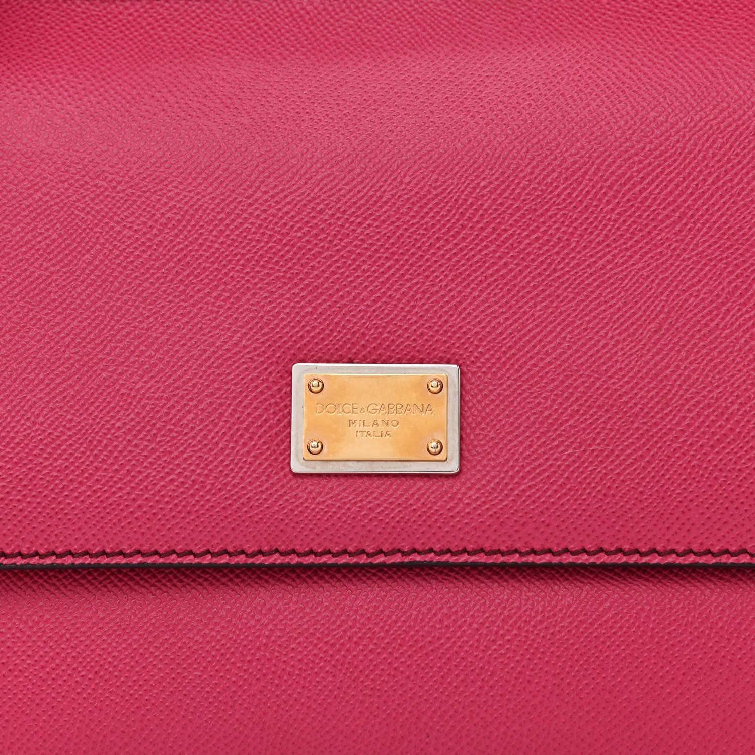 Dolce & Gabbana Dauphine Small Miss Sicily Satchel Rosa Geranio 6 of 12