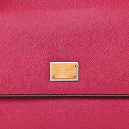 Dolce & Gabbana Dauphine Small Miss Sicily Satchel Rosa Geranio 6 of 12